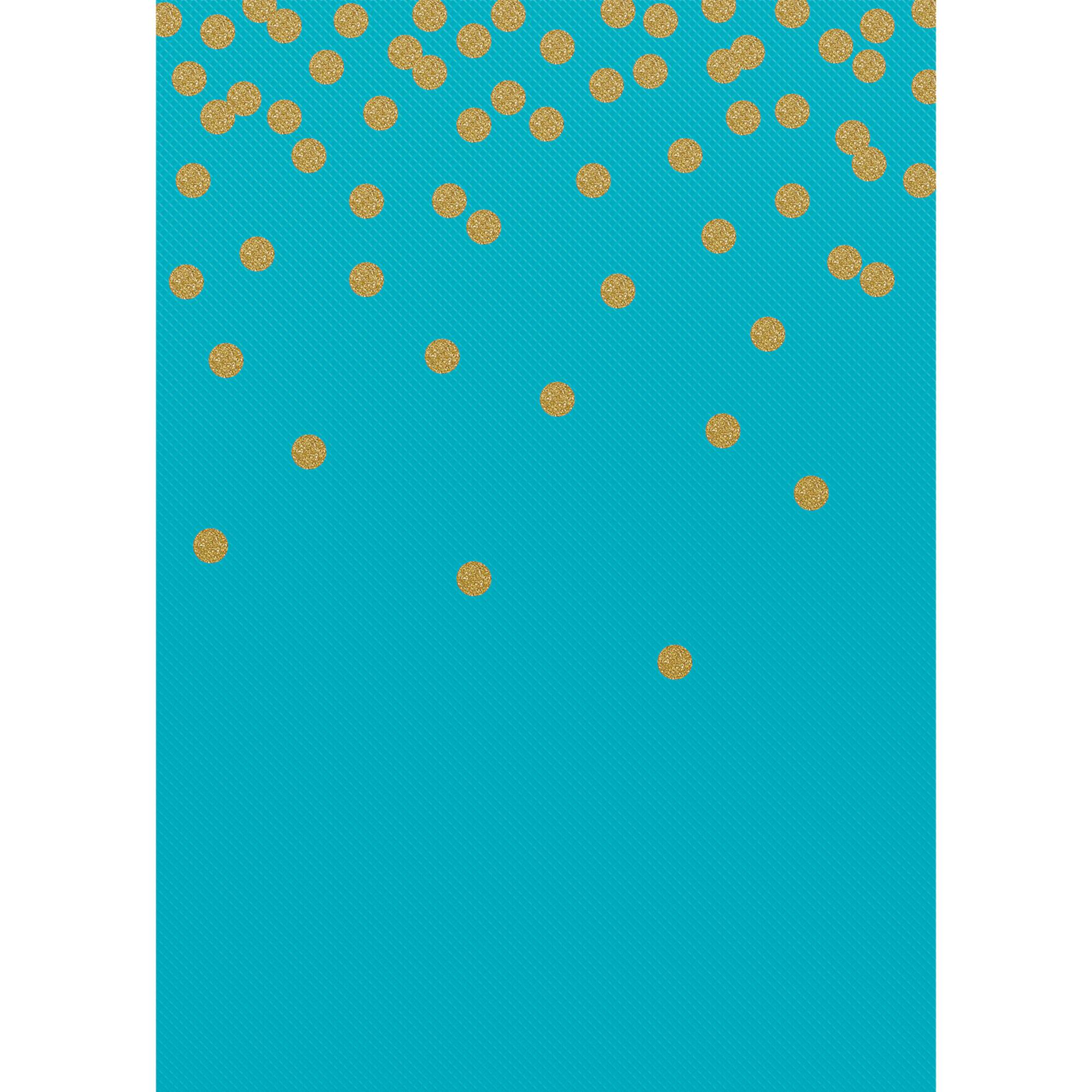 Teacher Created Resources Better Than Paper® Teal Confetti Bulletin Board Roll, 4ct.